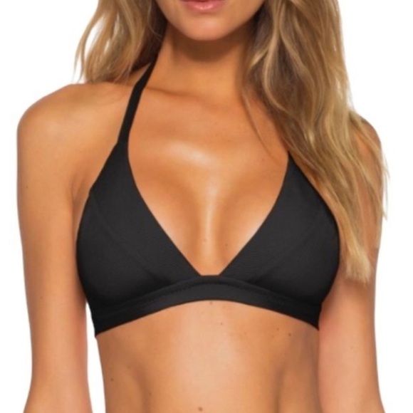 BECCA Other - BECCA fine line halter bikini top in women’s size s/p